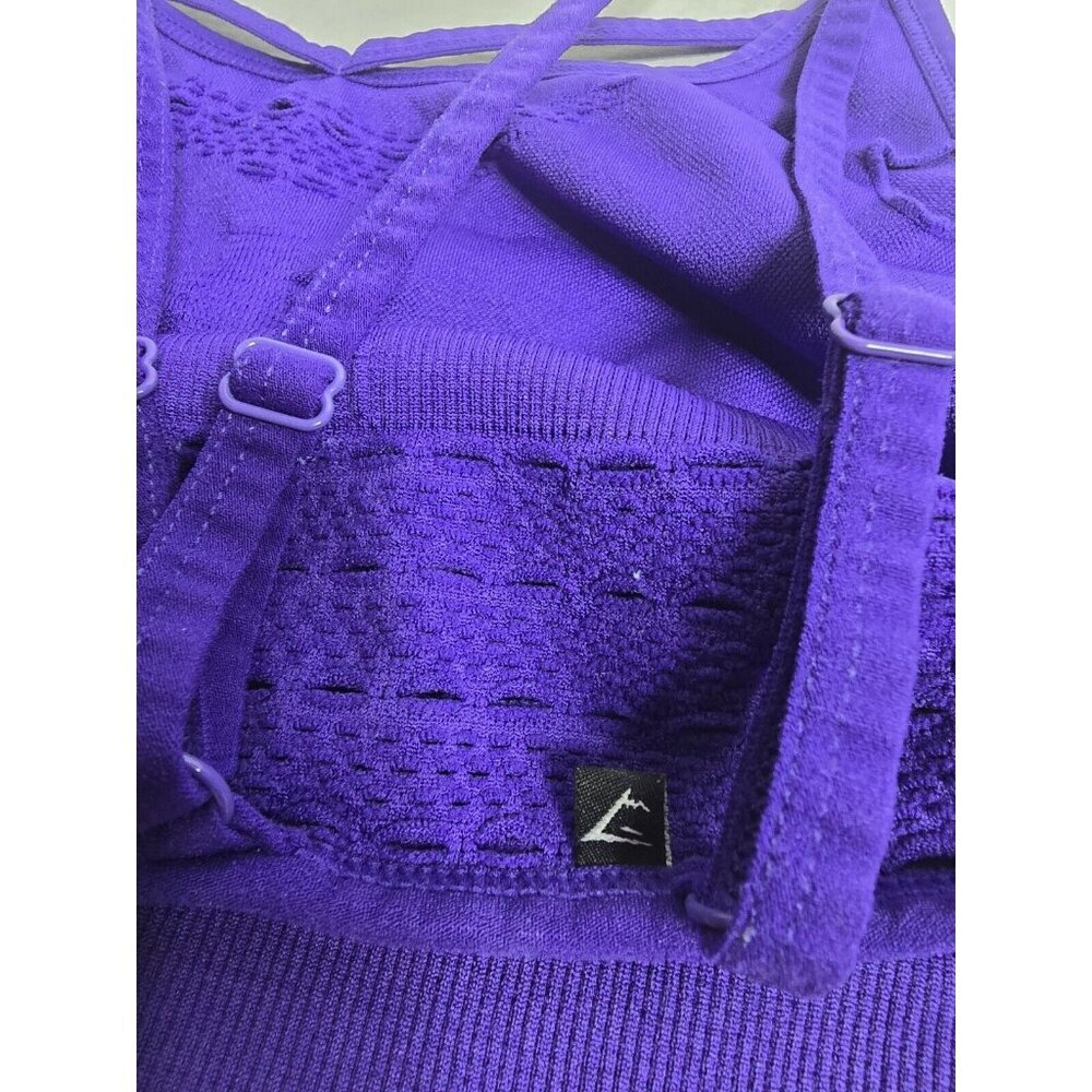 GYMSHARK Energy indigo seamless sports bra- SIZE SMALL - Read Description - Picture 8 of 13